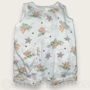 Bundle Sale 3 for $15 | Star Wars | Baby Yoda | Romper | Size 0/3 Months